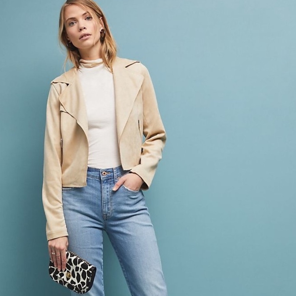 Anthropologie Suede Jacket